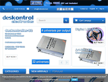 Tablet Screenshot of deskontrol.net